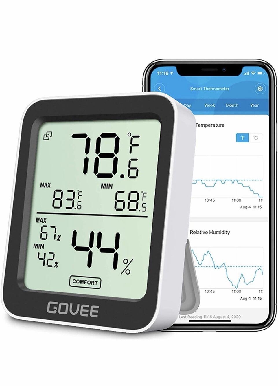 Govee Hygrometer Thermometer H5075 Temperature Monitor New In Box